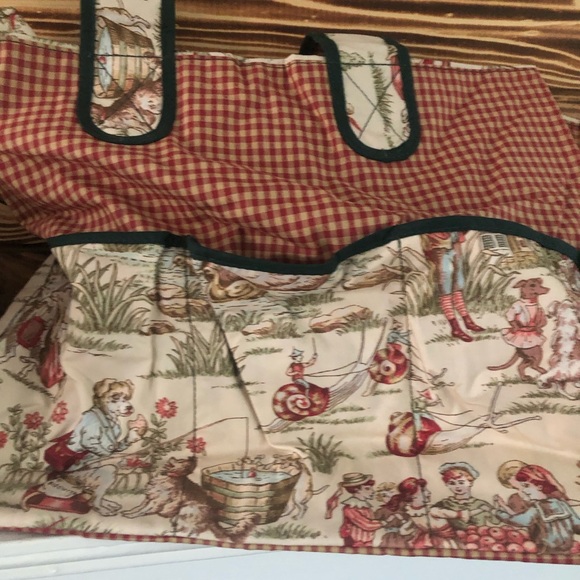 Vintage baby bags (custom designed ) only two left . Mother goose and fable - Picture 5 of 10
